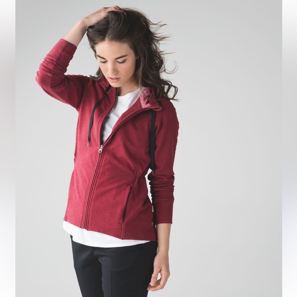 Lululemon Sz12 Take Ten Hoodie Rosewood - Picture 16 of 16